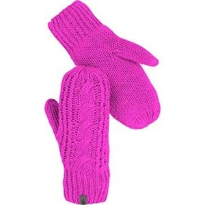 The North Face • Pink Cable Minna Mittens